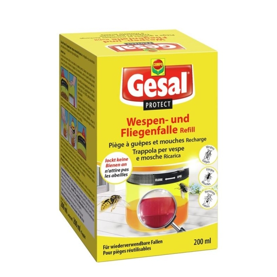 Gesal Protect Wespen U Fliegenfalle Ref 6x 200ml buy online