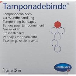 Dermaplast tamponade bandage 1cmx5m sterile