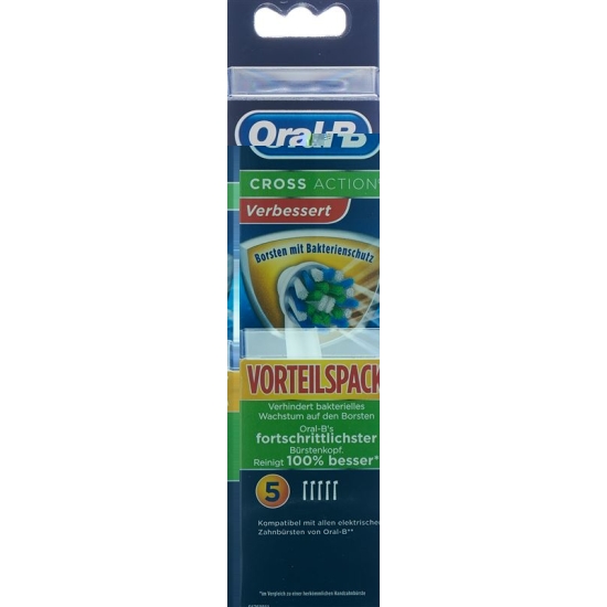 Oral-b Aufsteckbürsten Crossact Bakteriensch 5 Stück buy online