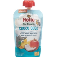 Holle Croco Coco - Pouchy apple mango coconut 100g
