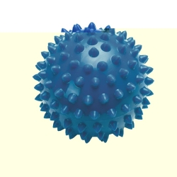 Sundo hedgehog ball with valve 8cm blue