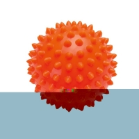Sundo hedgehog ball with valve 8cm orange