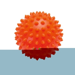Sundo hedgehog ball with valve 8cm orange