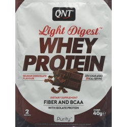 Qnt Light Digest Whey Protein Belgian Choco 40g