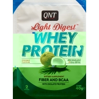 Qnt Light Digest Whey Protein Coconut 40g