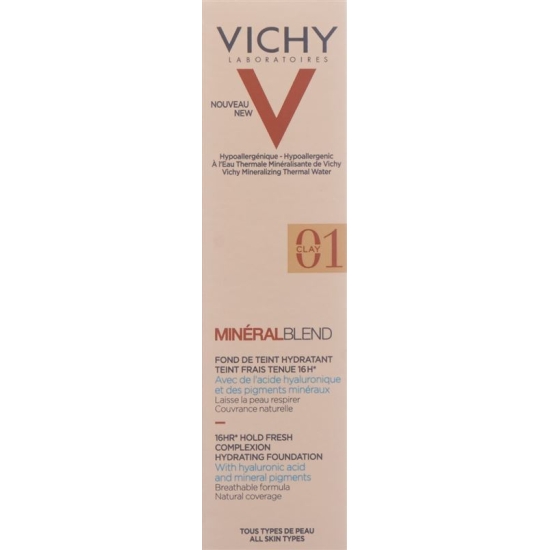 Vichy Mineral Blend Make-Up Fluid 01 Clay 30ml buy online