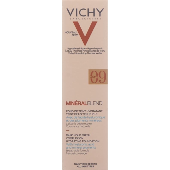 Vichy Mineral Blend Make-Up Fluid 09 Agate 30ml buy online