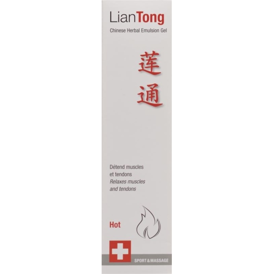 Liantong Chinese Herbal Emulsion Gel Hot 75ml buy online