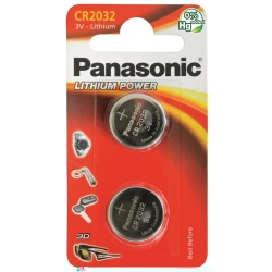 Panasonic Batterien Knopfzelle Cr2032 2 Stück