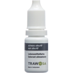 Trawosa Lebensmittelfarbstoff Schwarz Ult Kf 10ml