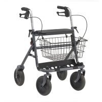Dietz Rollator Fakto+ 8.3kg Grau 2 Stück