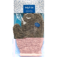 Herba massage glove horsehair and sisal