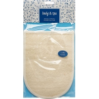 Herba massage glove Loofah and terry