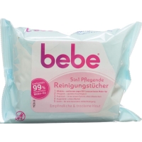 Bebe 5in1 Pflegende Reinigungstücher 25 Stück