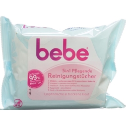 Bebe 5in1 Pflegende Reinigungstücher 25 Stück