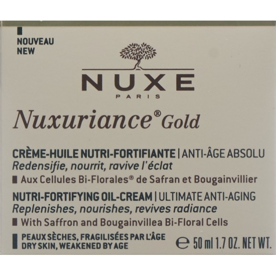 Nuxe Nuxuriance Gold Cr Huile Nutri Fortif 50ml buy online