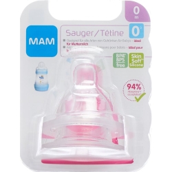 Mam Sauger Grösse 0 0+m 2 Stück