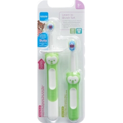 Mam Learn To Brush Set Zahnbürsten 5+m Neu