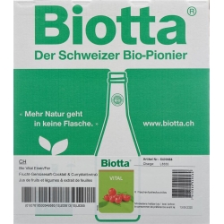 Biotta Vital Iron 6 Bottle 5dl