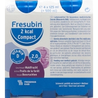 Fresubin 2 Kcal Compact Waldfrucht Neu 4 Flasche 125ml
