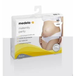 Medela Schwangerschafts-Slip M/L Weiss 2 Stück