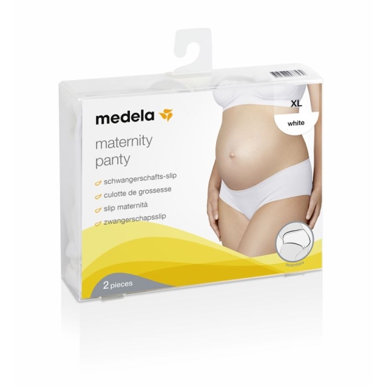 Medela Schwangerschafts-Slip XL Weiss 2 Stück buy online