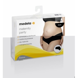 Medela Schwangerschafts-Slip XS/S Schwarz 2 Stück