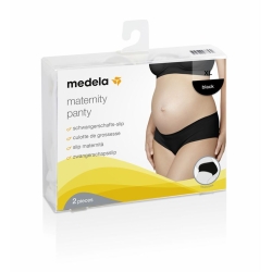 Medela Schwangerschafts-Slip XL Schwarz 2 Stück