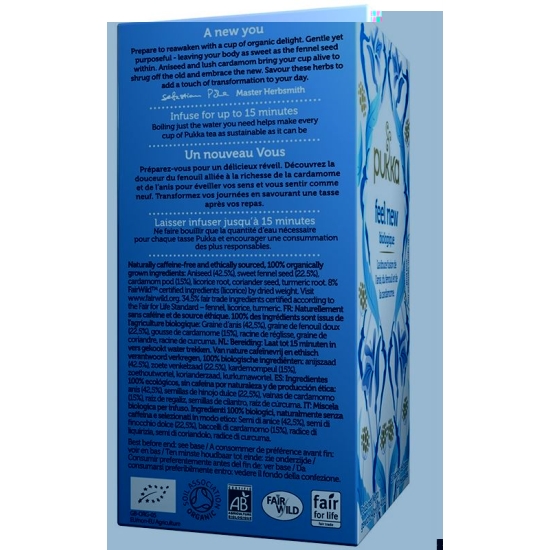 Pukka Feel New The Bio Beutel 20 Stück buy online