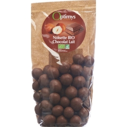Optimys Genuss Haselnusskerne Milchschok Bio 150g