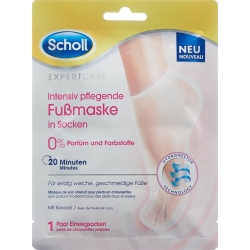Scholl Intensiv Pflegende Fussmaske 0% 2 Stück