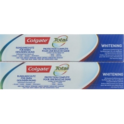 Colgate Total Plus Gesu Weiss Zahnpa Duo 2x 75ml