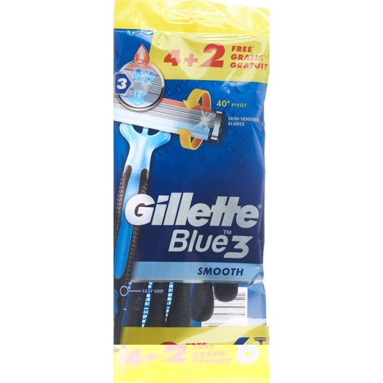 Gillette Blue 3 Smooth disposable razors 6 pcs