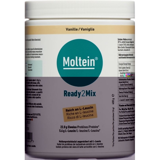 Moltein Ready2mix Vanille Dose 400g buy online