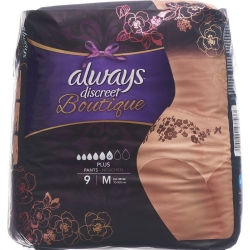 Always Discreet Boutique Inkontinenz Pants M Plus 9 Stück