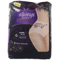 Always Discreet Boutique Inkont Pants L Plus 8 Stück