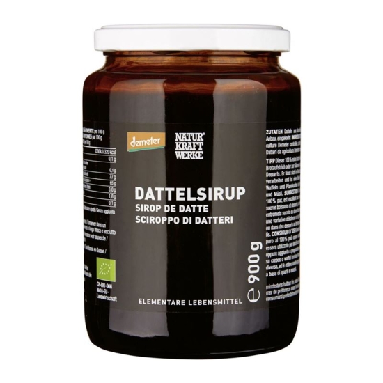 Naturkraftwerke Dattelsirup Demeter Glas 900g buy online