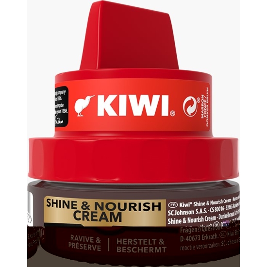 Kiwi Wax Rich Shine & Nourish Cream Dunkelbr 50ml buy online