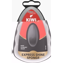Kiwi Express Shine Sofortgla-Schwamm Schwarz 6ml