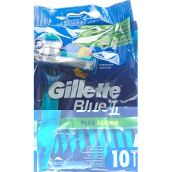 Gillette Blue II Plus disposable razor Slalom 2x 10 pieces