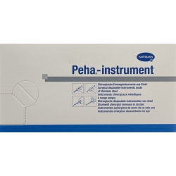 Peha-instrument surgical scissors sharp-pointed straight 25 pcs