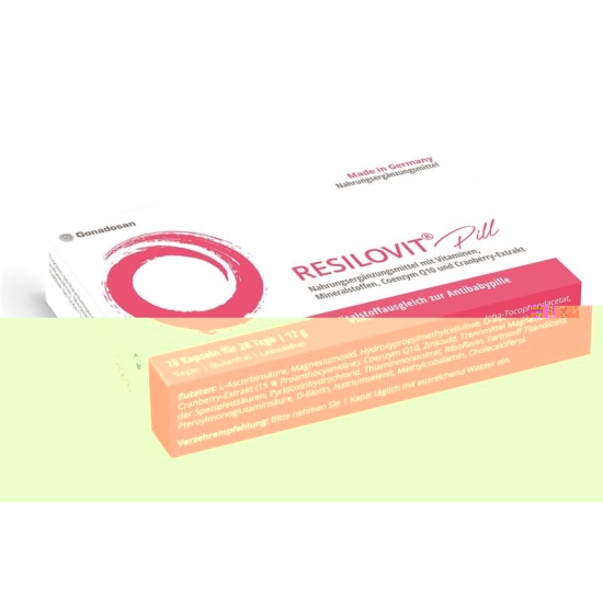 Resilovit Pill Kapseln Blister 28 Stück buy online