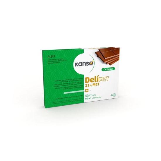Kanso Deli Mct Cacaobar 4x 25g buy online