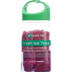 Quick Aid Fresh Ice Towel 34x80cm Pink