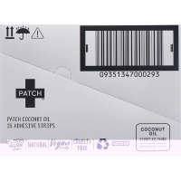 Patch Pflaster Coconut Oil Panda Bamboo 3x 25 Stück