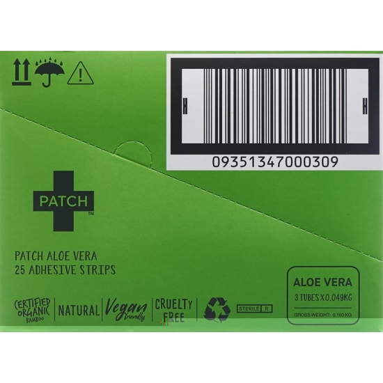Patch Pflaster Aloe Vera Tan Bamboo 3x 25 Stück buy online