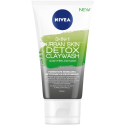 Nivea 3-in-1 Urban Skin Detox Claywash 150ml