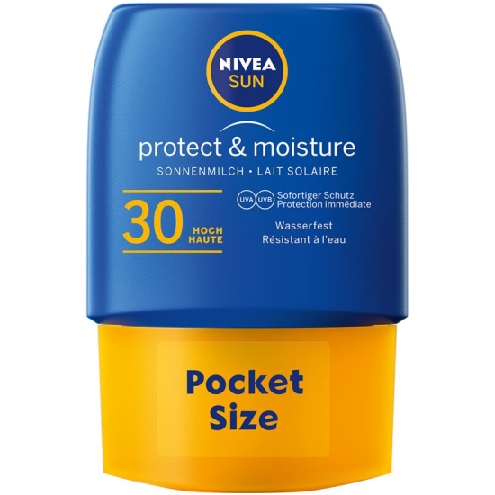 Nivea Sun Protect & Moisture Sunscreen Pocket Size SPF 30 50 ml