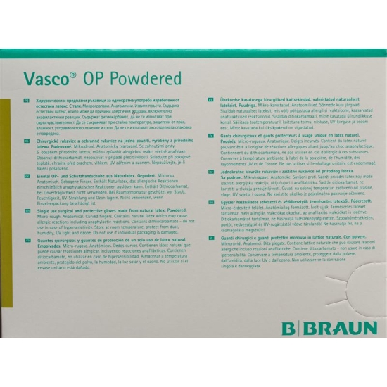 Vasco Op Powdered Grösse 7 50 Paar buy online
