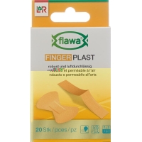 Flawa Finger Plast Robustes Textilpfl 2 Grösse 20 Stück